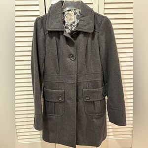 Gray coat for women